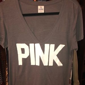 Victoria Secret PINK Gray Tshirt